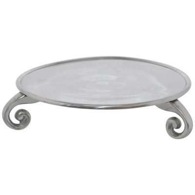 NORDIC ROUND CANDLE PLATE 31CM