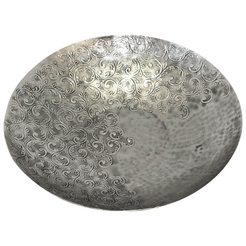 ANT SILVER EMBOSSED CENTREPIECE
