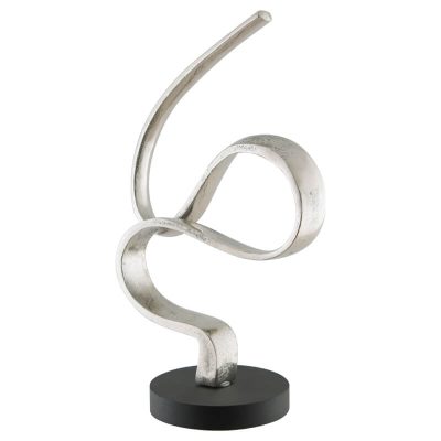 RIBBON WAVE SCULPTURE 25X41CM