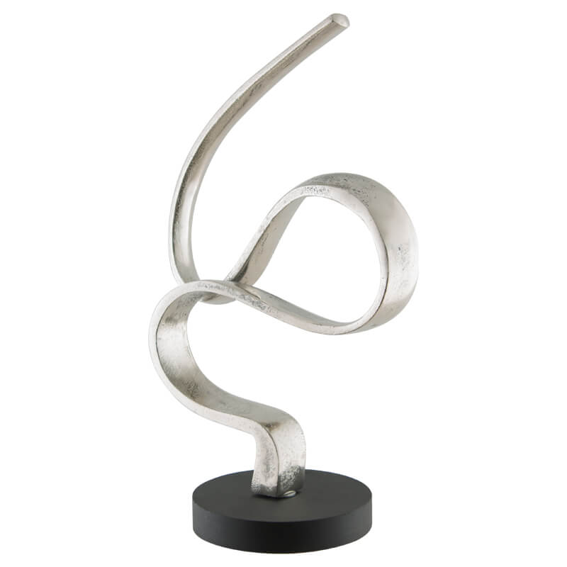 RIBBON WAVE SCULPTURE 25X41CM