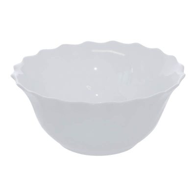 SHELL WHITE BOWL 12.5CM