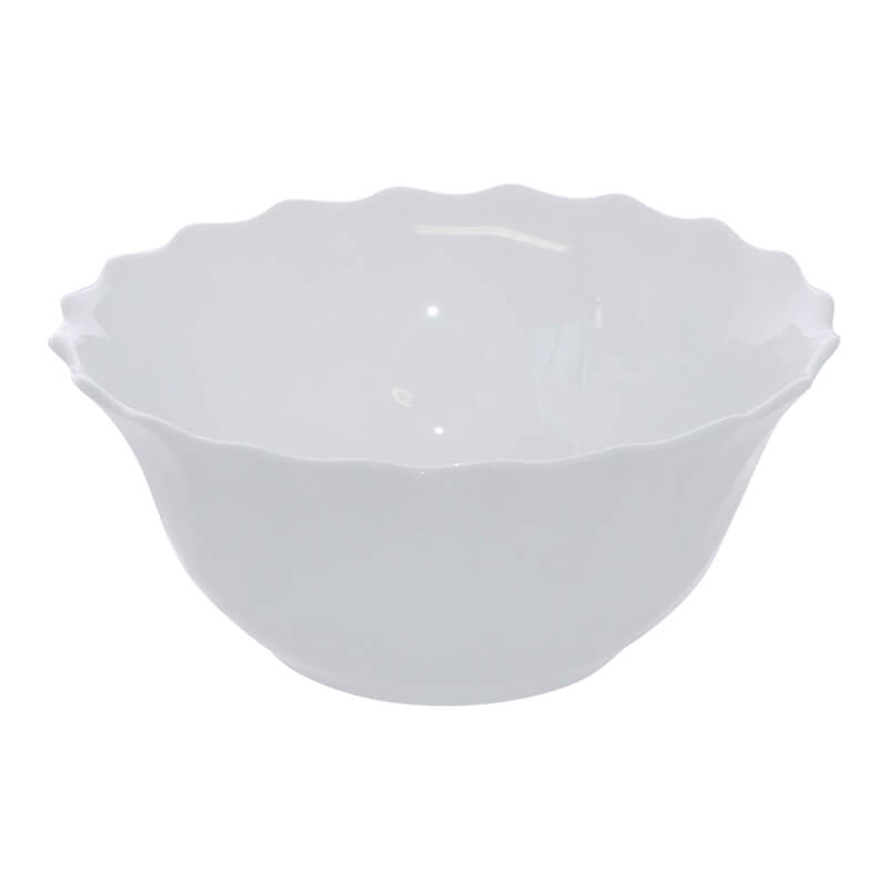 SHELL WHITE BOWL 12.5CM
