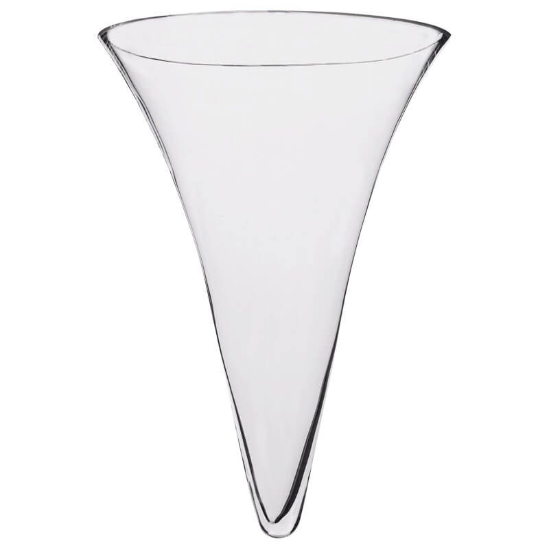 CAPRI CONE VASE 42X30CM