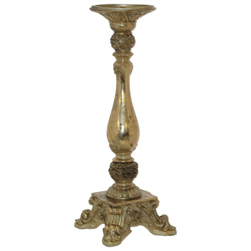 MAXINE GOLD CANDLE HOLDER 36CM