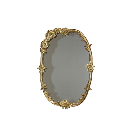 PATRICK GOLD MIRROR 40X65CM