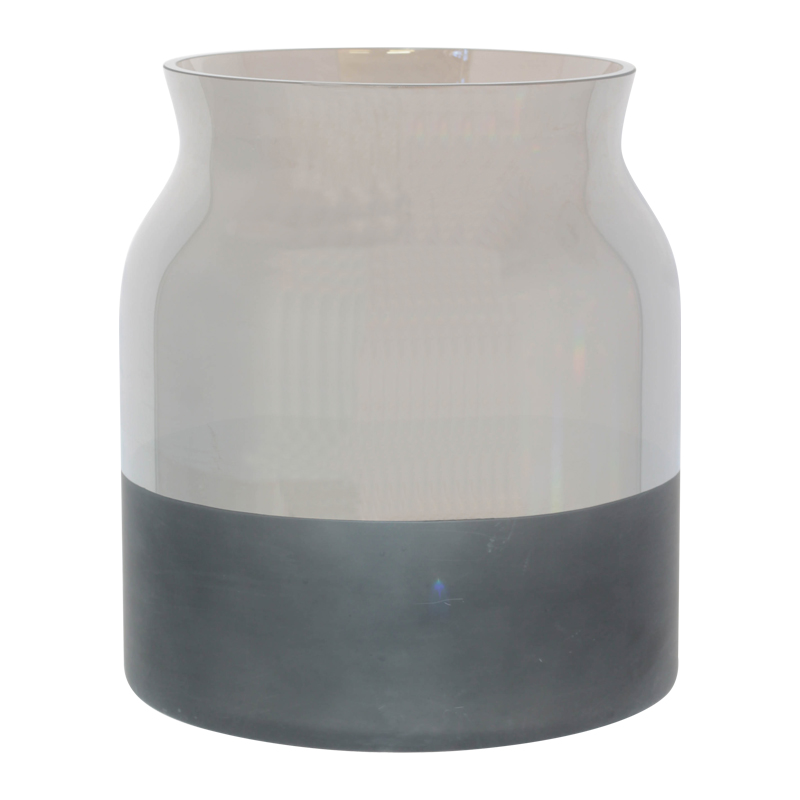 SMOKE VASE MATT BOTTOM 25CM