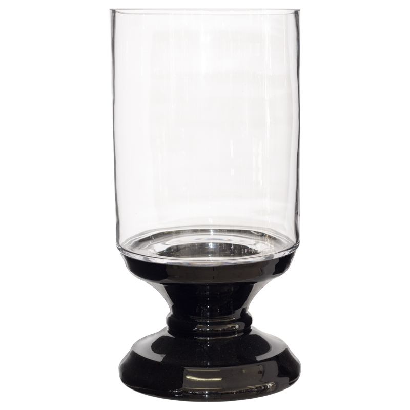 HURRICANE CLEAR/BLACK BASE 40CM