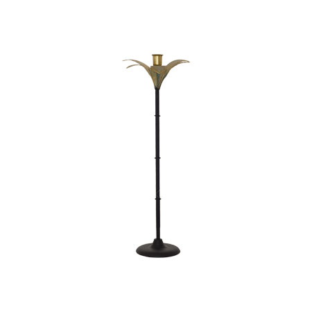 ARQU PALM CANDLE HOLDER 51CM