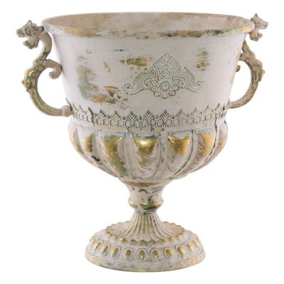 ANTIQUE WHITE TROPHEY 30CM