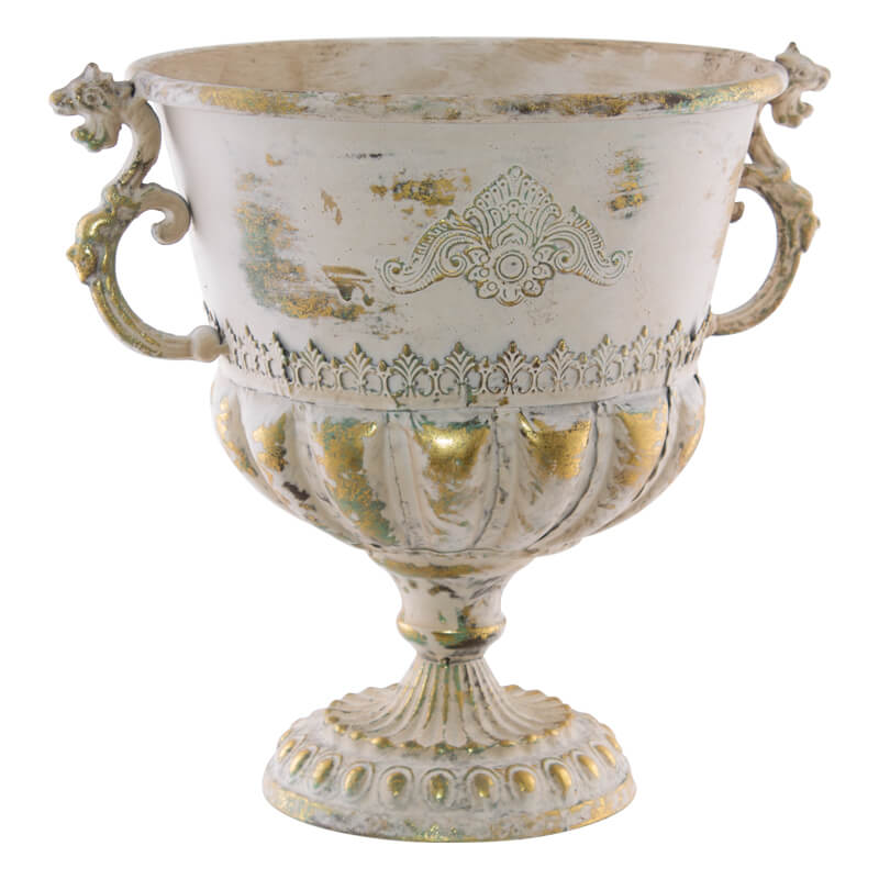 ANTIQUE WHITE TROPHEY 30CM