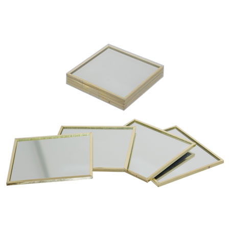 TARA GLASS COASTER SET/4 10X10CM - Image 2