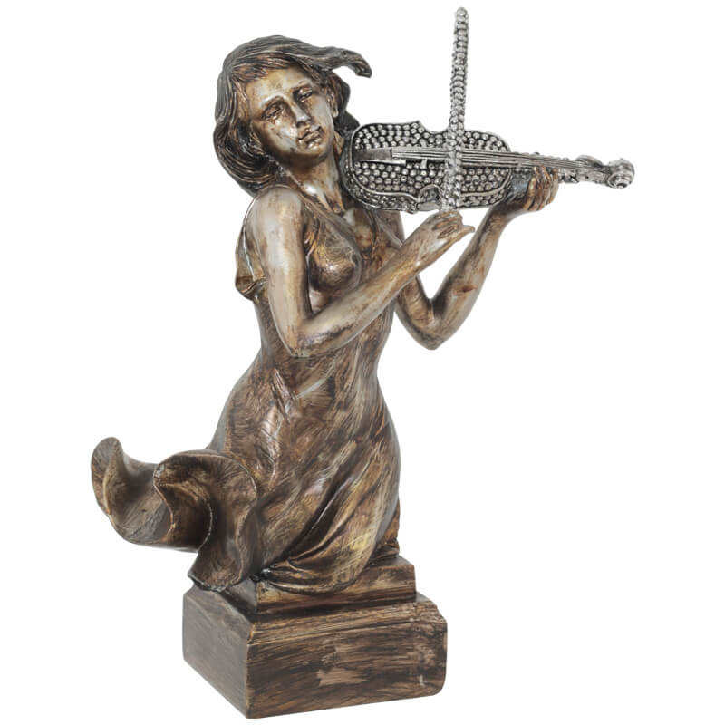 LADY PLAYING VIOLIN 36cm