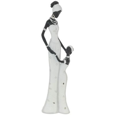 MOTSWARI MOTHER WITH CHILD 42CM