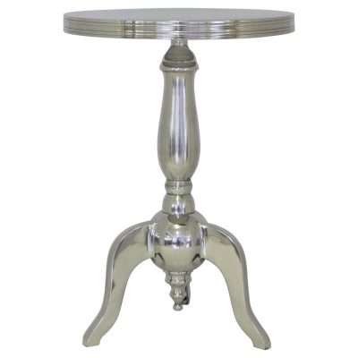 ALU OCCASIONAL TABLE 53X38cm
