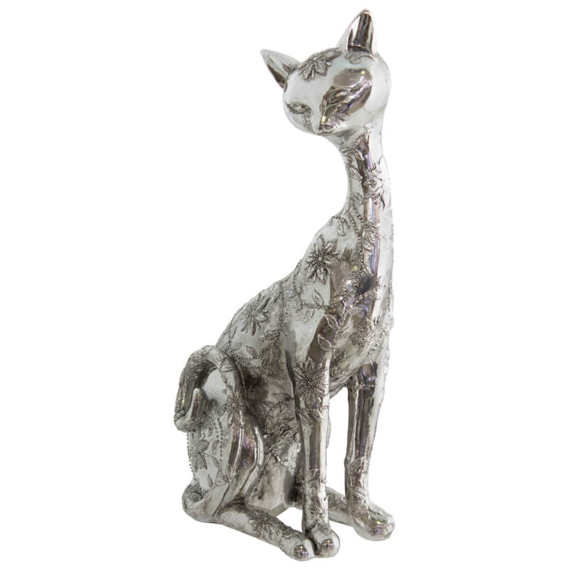 SILVER SIAMESE SITTING 27cm - Image 2