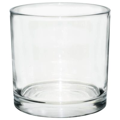 CLEAR CYLINDER 12X12CM