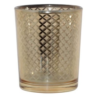 GOLD VOTIVE 7CM
