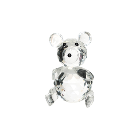 CRYSTAL TEDDY BEAR 7CM