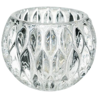 BELLE SMALL GLASS VOTIVE 6HX7D CM