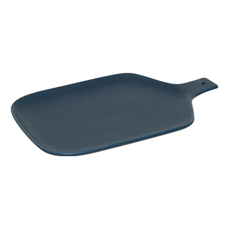JAVA INK BLUE PLATTER 32X19CM