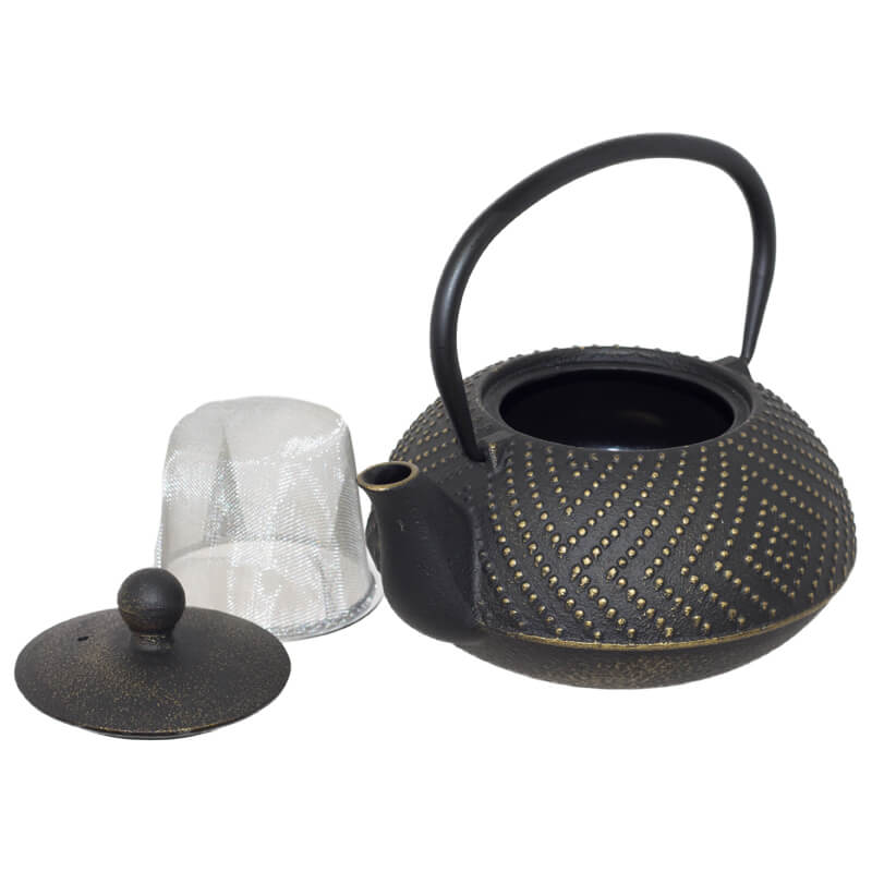 QIAN BLACK CAST IRON TEAPOT 900ML - Image 2