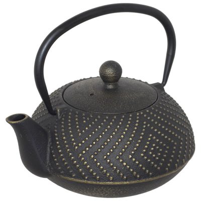 QIAN BLACK CAST IRON TEAPOT 900ML