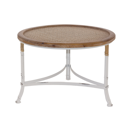 MICAH RATTAN TOP TABLE 59X59X40CM