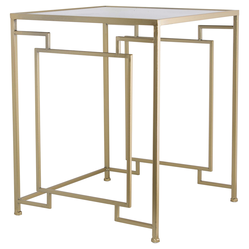 MEGAN SQ SIDE TABLE 46X46 X 56H