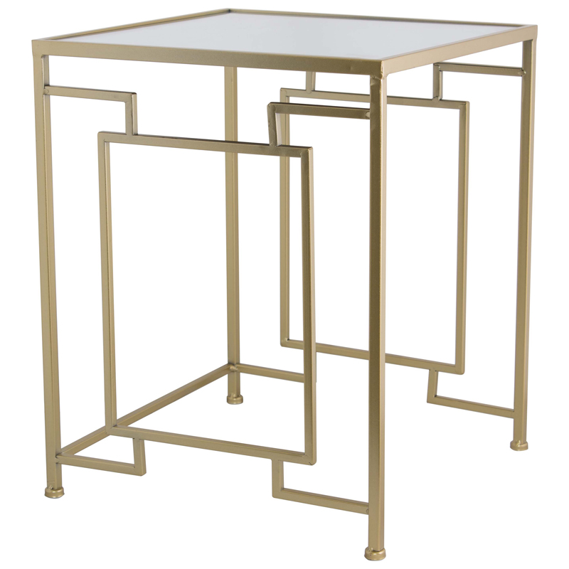 MEGAN SQ SIDE TABLE 41X41 X 51H