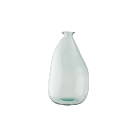 RECYCLED GLASS VASE 36CM