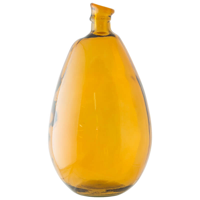 AMBER SUN ORGANIC VASE 47CM