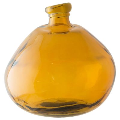 AMBER SUN ORGANIC VASE 33CM