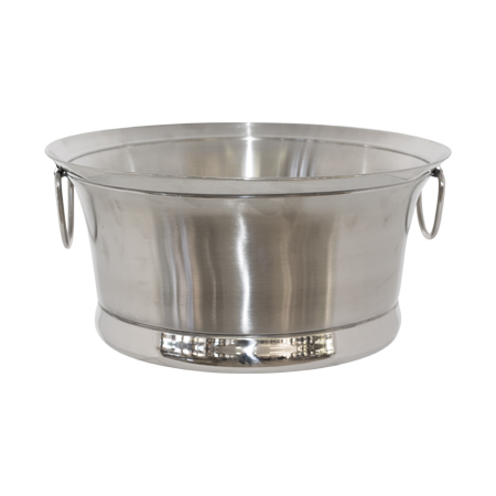 CHAMPAGNE COOLER SILVER 43CM 20LT