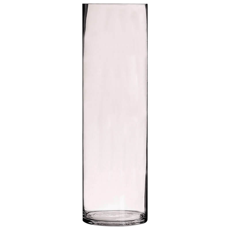ROUND CYLINDER VASE 50X15cm
