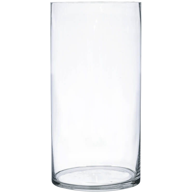 ROUND CYLINDER VASE 40X20CM
