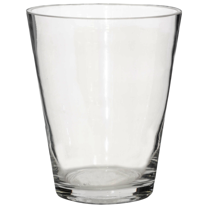 CONE VASE 17X13.5CM