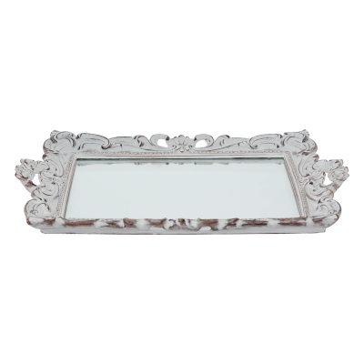 ELIZABETH MIRROR TRAY 41X27CM
