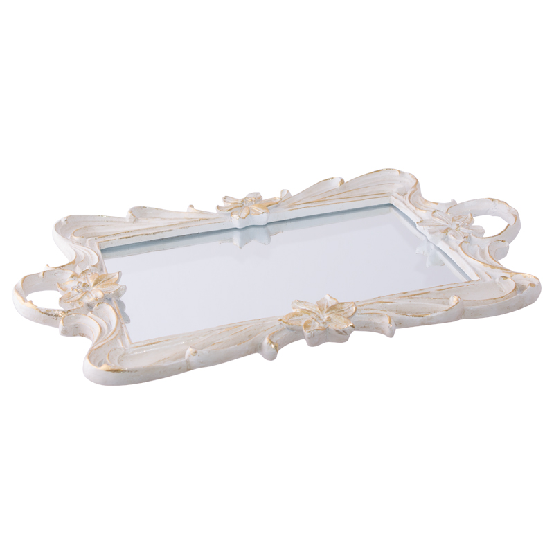 SHABBY CHIC TRAY 33X48CM