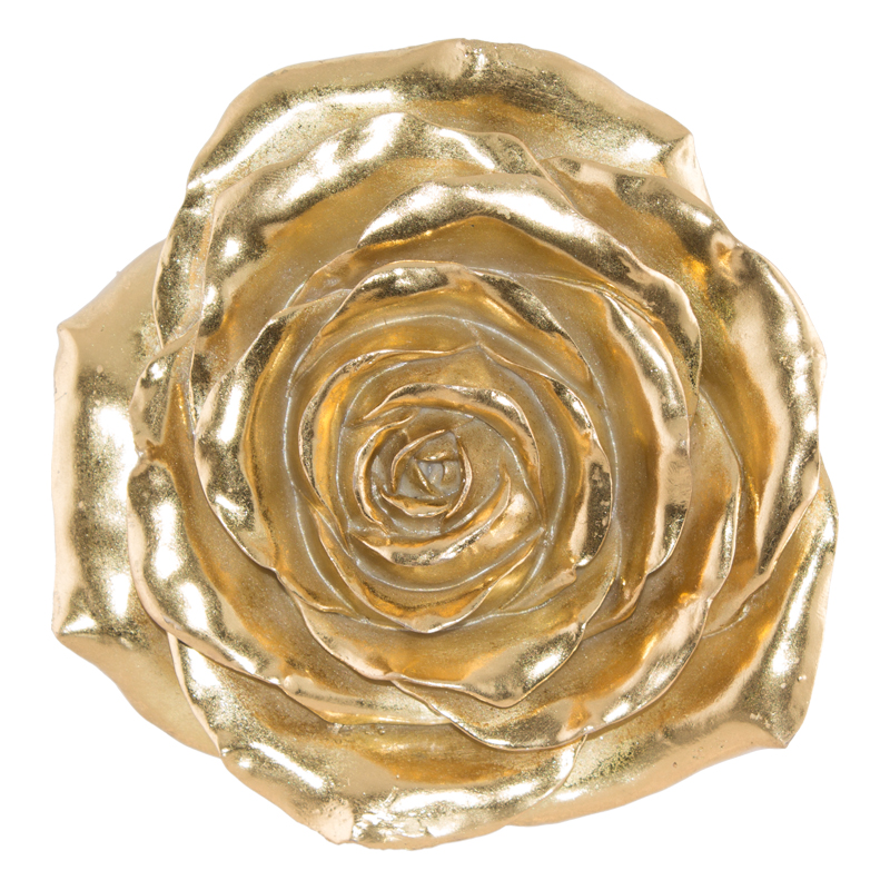GINTO ROSE WALL PLAQUE 25CM