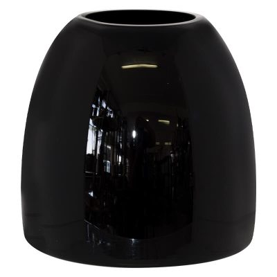 REESE BLACK SQUAT VASE 15CM