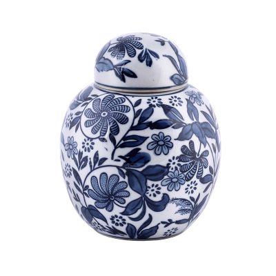 CORFU OVAL JAR  16X12CM