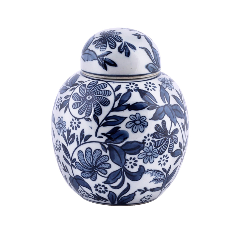 CORFU OVAL JAR 16X12CM