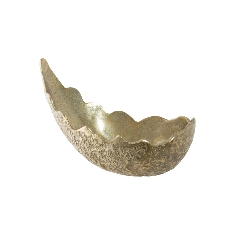 CURVED DEEP DISH ROUGH GOLD 35X24