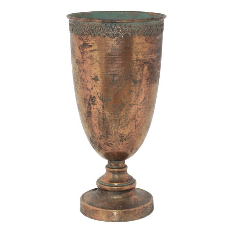 DOHA ROSEGOLD POT 34CM