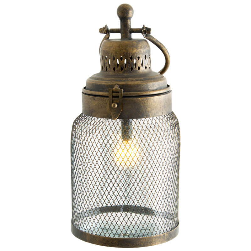 ROXY MESH LED LANTERN 34CM