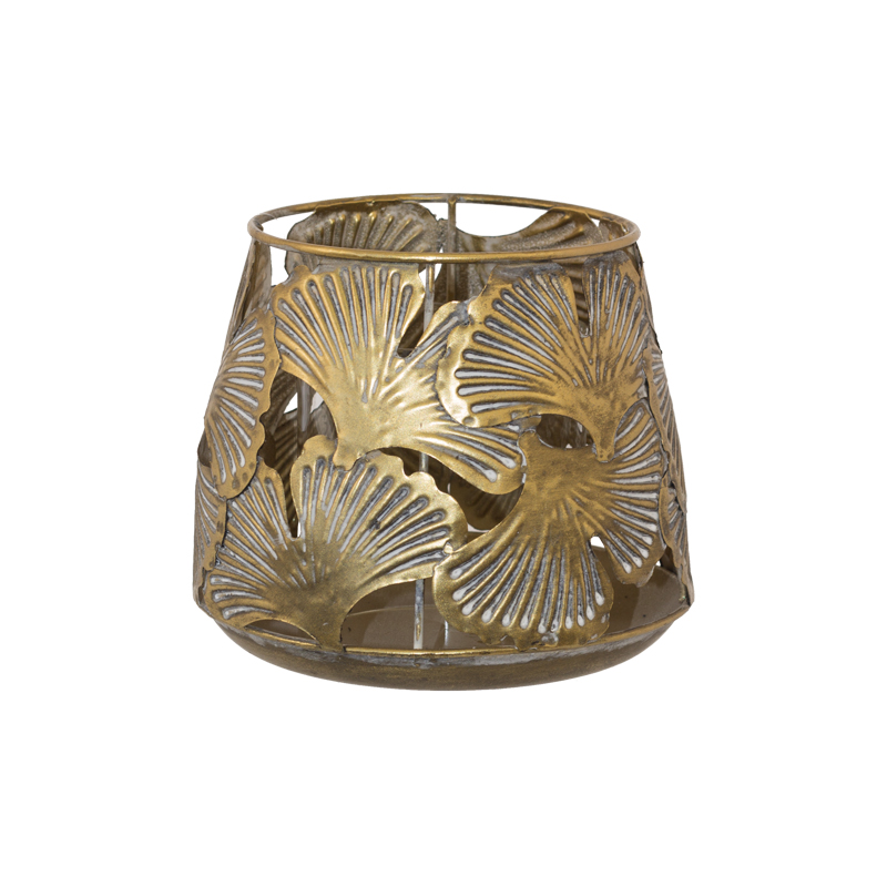 FAN CANDLE HOLDER 16CM