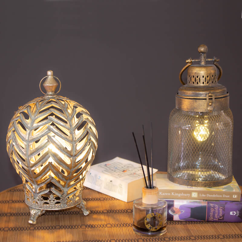 ROXY MESH LED LANTERN 34CM - Image 4