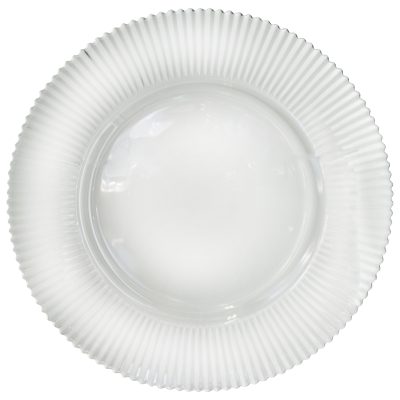 DIVA CHARGER PLATE CLEAR 33CM