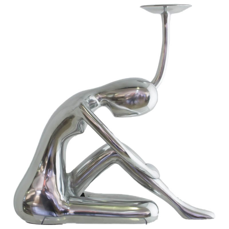 LADY CANDLE HOLDER 52CM - Image 2