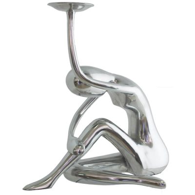 LADY CANDLE HOLDER 52CM